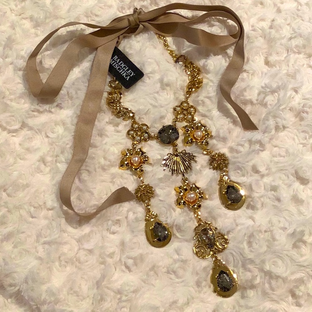 Badgley Mischka Statement Necklace